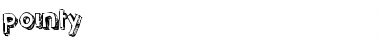 Download pointy Font