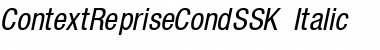 Download ContextRepriseCondSSK Font