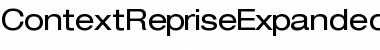 Download ContextRepriseExpandedSSK Font