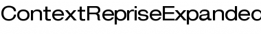 Download ContextRepriseExpandedSSK Font