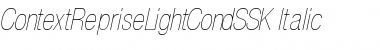 Download ContextRepriseLightCondSSK Font