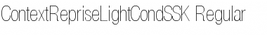 Download ContextRepriseLightCondSSK Font