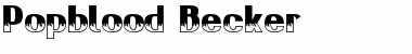 Download Popblood Becker Font