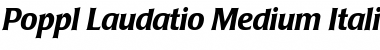 Download Poppl-Laudatio Font