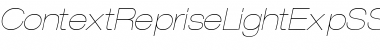 Download ContextRepriseLightExpSSK Font