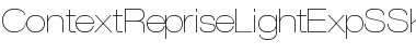 Download ContextRepriseLightExpSSK Font