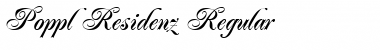Download Poppl-Residenz Font