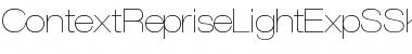 Download ContextRepriseLightExpSSK Font