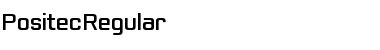 Download PositecRegular Font