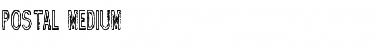 Download Postal Font