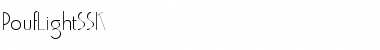 Download PoufLightSSK Font
