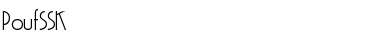 Download PoufSSK Font