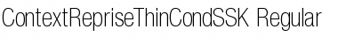 Download ContextRepriseThinCondSSK Font