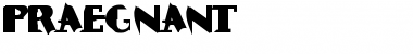 Download Praegnant Font