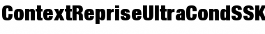 Download ContextRepriseUltraCondSSK Font