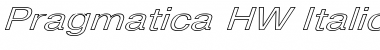 Download Pragmatica HW Font