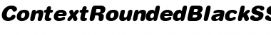 Download ContextRoundedBlackSSK Font