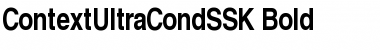 Download ContextUltraCondSSK Font