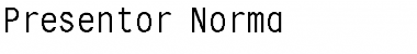 Download Presentor-Norma Font