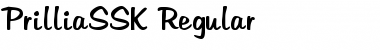 Download PrilliaSSK Font