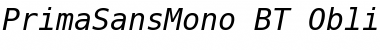Download PrimaSansMono BT Font