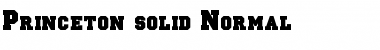 Download Princeton solid Font