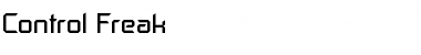 Download Control Freak Font