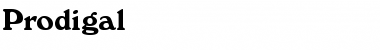 Download Prodigal Font