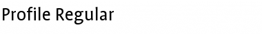 Download Profile Font