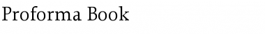 Download Proforma Font