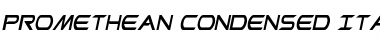 Download Promethean Condensed Italic Font