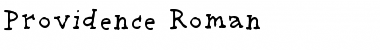 Download Providence Roman Font