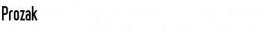 Download Prozak Font