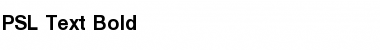Download PSL-Text Font