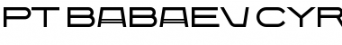 Download BabaevC Font