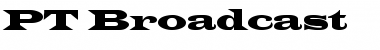 Download PT Broadcast Font Download PT Broadcast Font