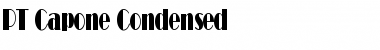 Download PT Capone Condensed Font Download PT Capone Condensed Font