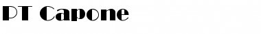 Download PT Capone Font Download PT Capone Font
