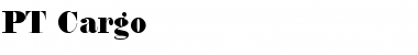 Download PT Cargo Font Download PT Cargo Font