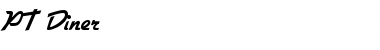 Download PT Diner Font Download PT Diner Font