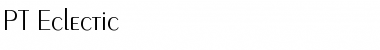 Download PT Eclectic Font Download PT Eclectic Font