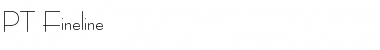 Download PT Fineline Font Download PT Fineline Font