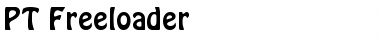 Download PT Freeloader Font Download PT Freeloader Font