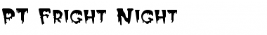 Download PT Fright Night Font Download PT Fright Night Font