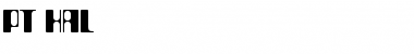 Download PT HAL Font Download PT HAL Font