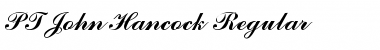 Download PT John Hancock Font Download PT John Hancock Font