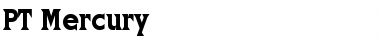Download PT Mercury Font Download PT Mercury Font
