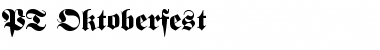 Download PT Oktoberfest Font Download PT Oktoberfest Font