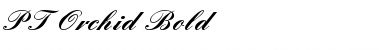 Download PT Orchid Bold Font Download PT Orchid Bold Font