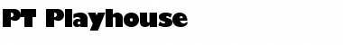 Download PT Playhouse Font Download PT Playhouse Font